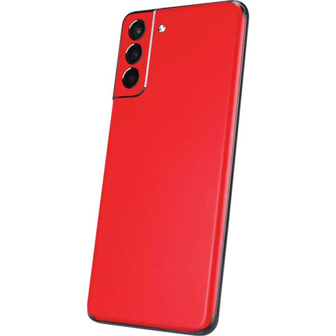 Red Solid Galaxy S21 Plus 5G Skin
