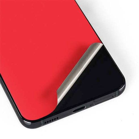 Red Solid Galaxy S22 Skin