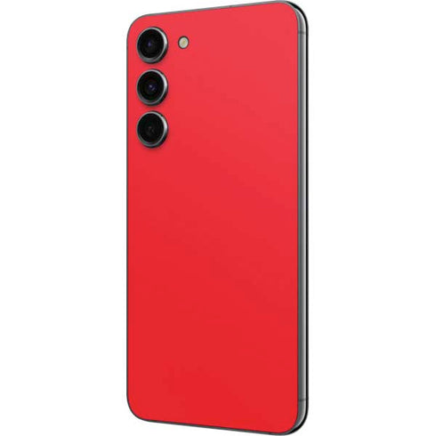 Red Solid Galaxy S23 Plus Skin