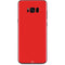 Red Solid Galaxy S8 Skin