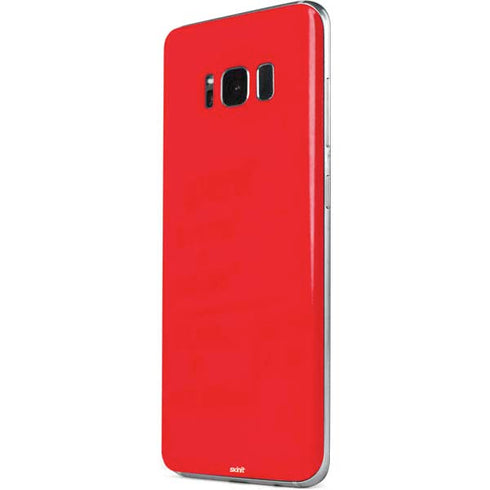 Red Solid Galaxy S8 Skin