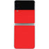 Red Solid Galaxy Z Flip3 5G Skin