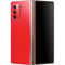 Red Solid Galaxy Z Fold2 5G Skin