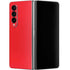 Red Solid Galaxy Z Fold4 5G Skin