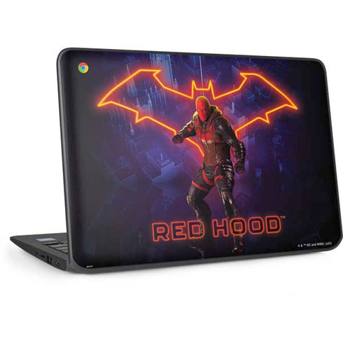DC Comics Gotham Knights Red Hood HP Chromebook Skin