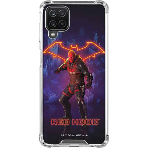 DC Comics Gotham Knights Red Hood Galaxy A12 Clear Case