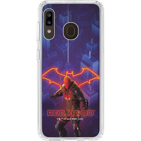 DC Comics Gotham Knights Red Hood Galaxy A20 Clear Case