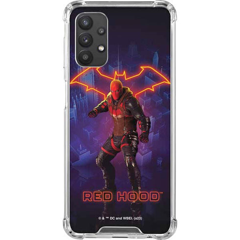 DC Comics Gotham Knights Red Hood Galaxy A32 5G Clear Case