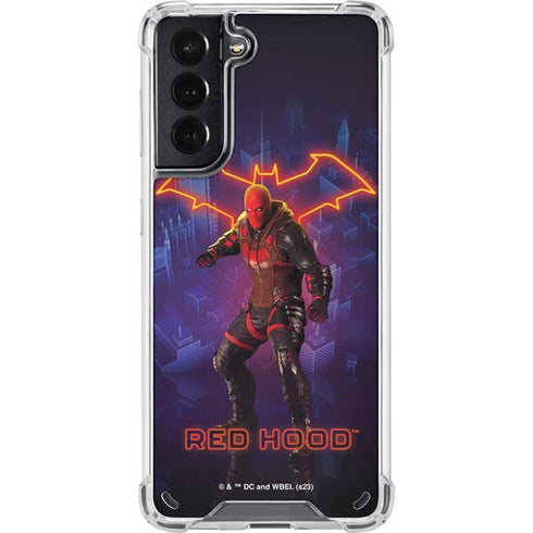 DC Comics Gotham Knights Red Hood Galaxy S21 5G Clear Case