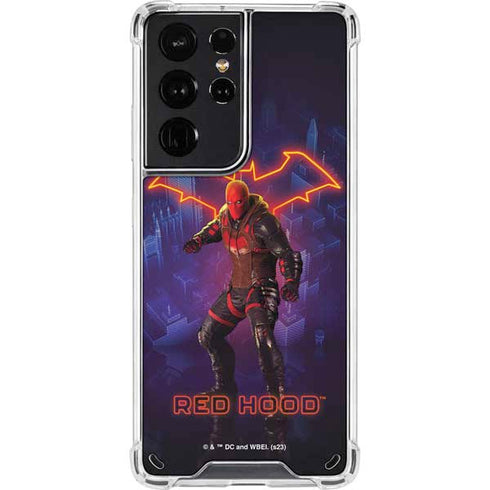 DC Comics Gotham Knights Red Hood Galaxy S21 Ultra 5G Clear Case