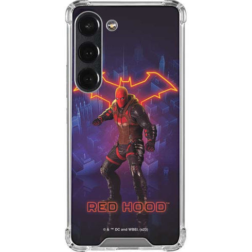 DC Comics Gotham Knights Red Hood Galaxy S23 Clear Case