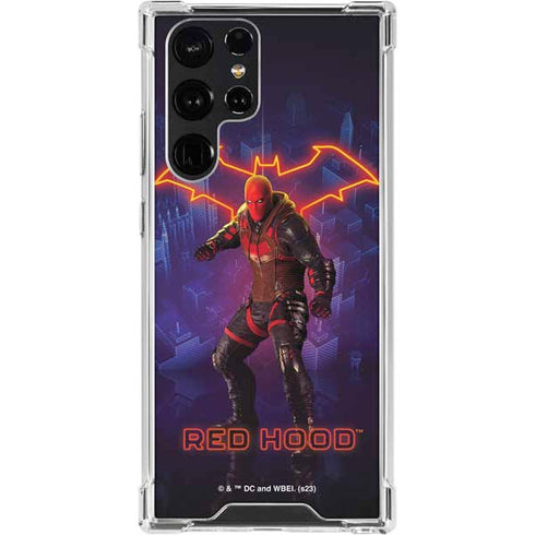 DC Comics Gotham Knights Red Hood Galaxy S24 Ultra Clear Case