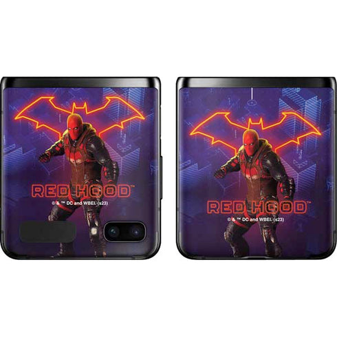 DC Comics Gotham Knights Red Hood Galaxy Z Flip Skin