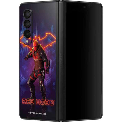 DC Comics Gotham Knights Red Hood Galaxy Z Fold3 5G Skin