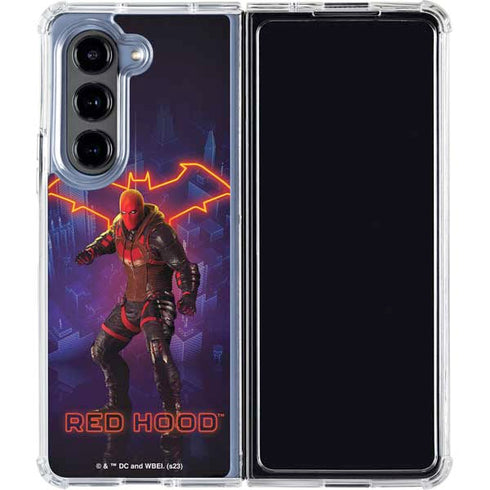 DC Comics Gotham Knights Red Hood Galaxy Z Fold5 5G Clear Case