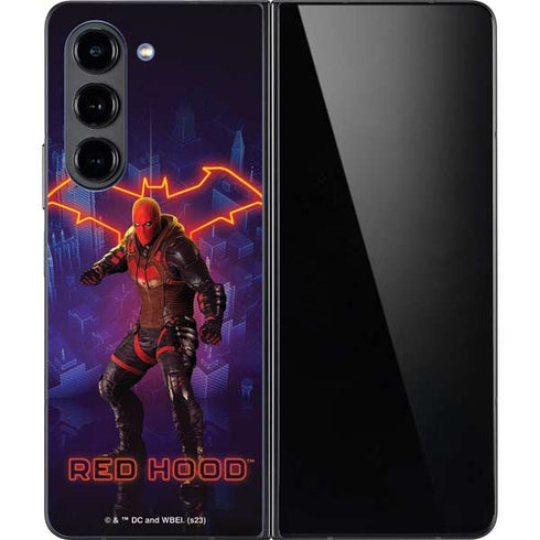 DC Comics Gotham Knights Red Hood Galaxy Z Fold5 5G Skin