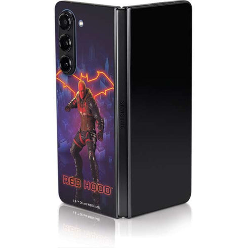 DC Comics Gotham Knights Red Hood Galaxy Z Fold5 5G Skin