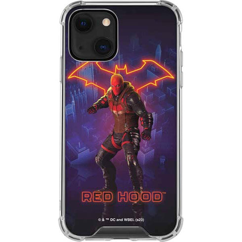 DC Comics Gotham Knights Red Hood iPhone 14 Plus Clear Case