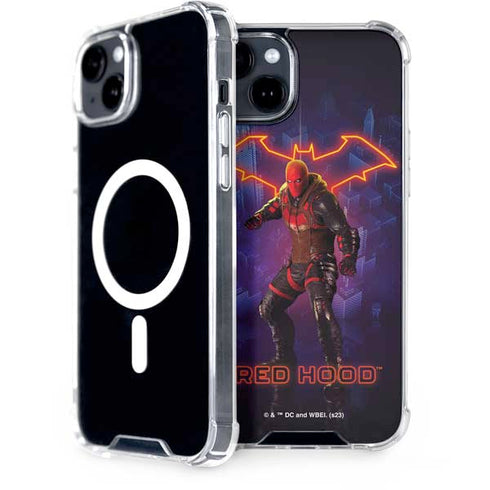DC Comics Gotham Knights Red Hood iPhone 14 Plus MagSafe Case