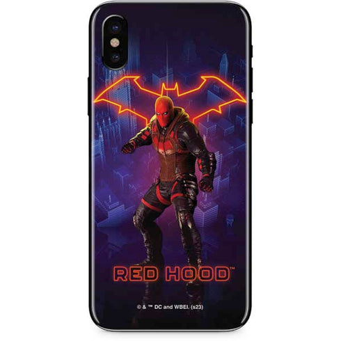 DC Comics Gotham Knights Red Hood iPhone XS Skin