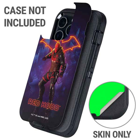 DC Comics Gotham Knights Red Hood Otterbox Defender iPhone Skin