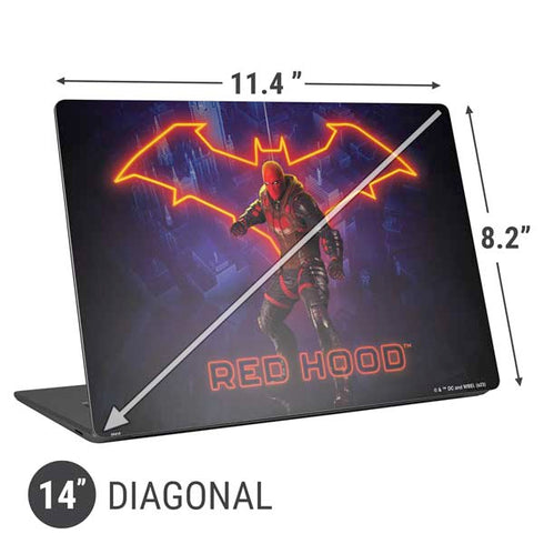 DC Comics Gotham Knights Red Hood Universal Laptop 14in (11.4 x 8.2in) Skin