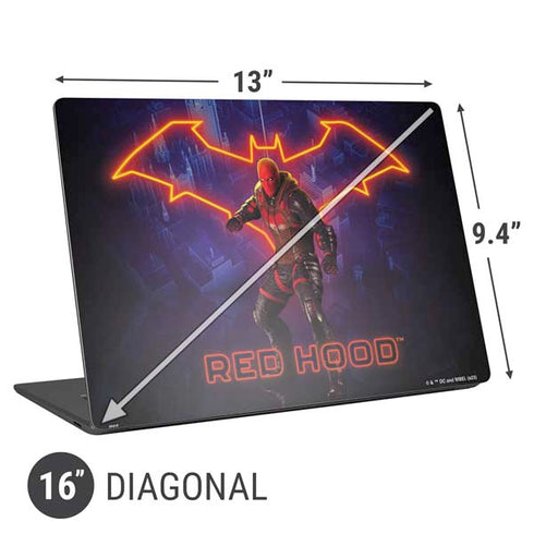 DC Comics Gotham Knights Red Hood Universal Laptop 16in (13 x 9.4in) Skin