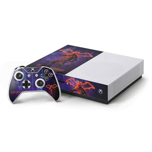 DC Comics Gotham Knights Red Hood Xbox One S Console and Controller Bundle Skin