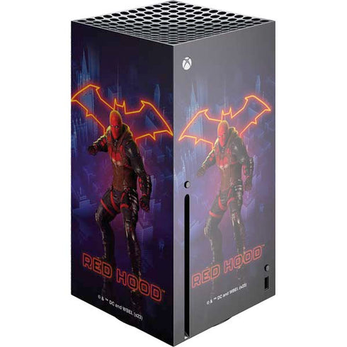 DC Comics Gotham Knights Red Hood Xbox Series X Console Skin