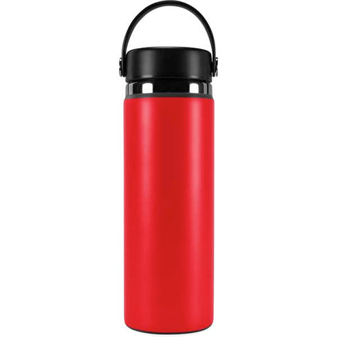 Red Solid Hydro Flask 20oz Wide Mouth Skin