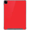Red Solid iPad Pro 12.9in (2020) Clear Case