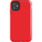 Red Solid iPhone 11 Impact Case