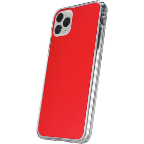 Red iPhone 11 Pro Clear Case