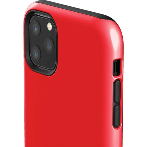 Red Solid iPhone 11 Pro Max Impact Case