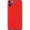 Red Solid iPhone 11 Pro Max Skin