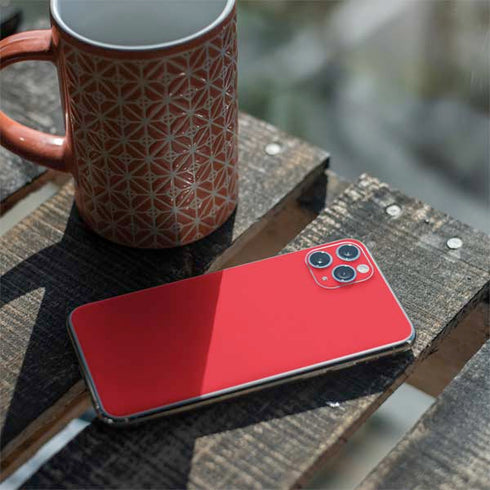 Red Solid iPhone 11 Pro Max Skin