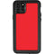 Red Solid iPhone 11 Pro Max Waterproof Case