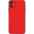 Red Solid iPhone 11 Skin