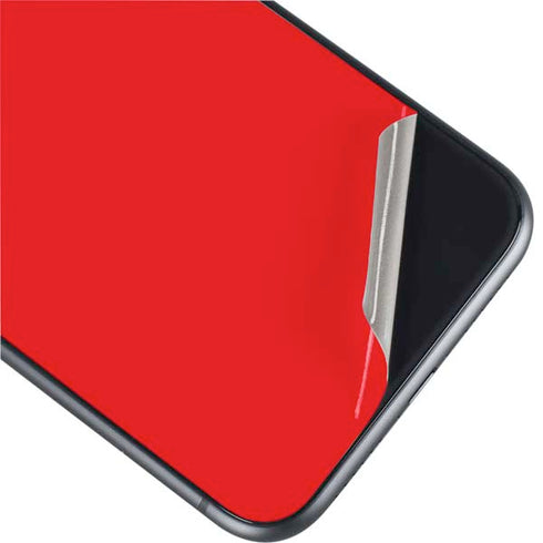 Red Solid iPhone 11 Skin