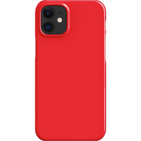 Red Solid iPhone 12 Mini Lite Case