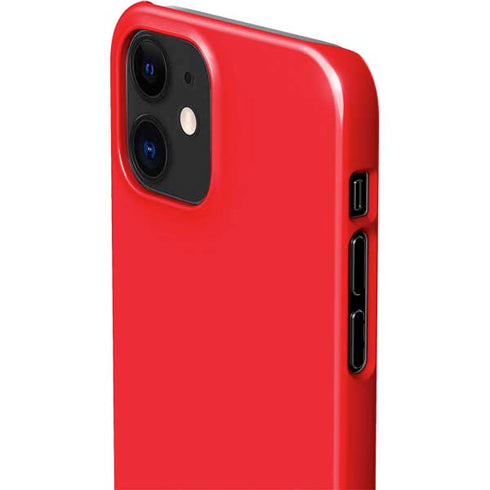 Red Solid iPhone 12 Mini Lite Case