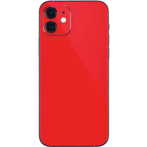 Red Solid iPhone 12 Mini Skin