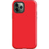 Red Solid iPhone 12 Pro Impact Case
