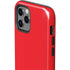Red Solid iPhone 12 Pro Impact Case