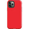 Red Solid iPhone 12 Pro Max Impact Case