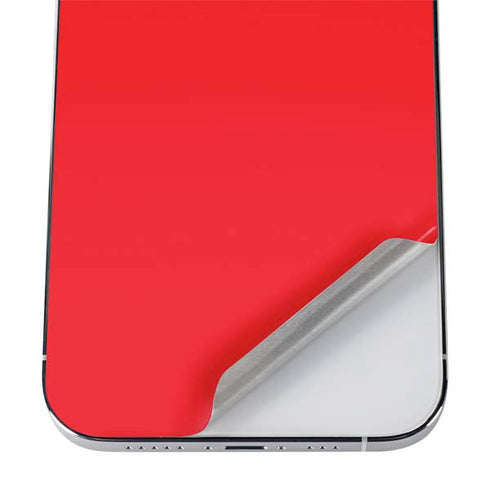 Red Solid iPhone 12 Pro Max Skin