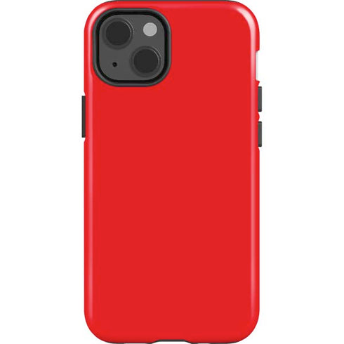 Red Solid iPhone 13 Impact Case