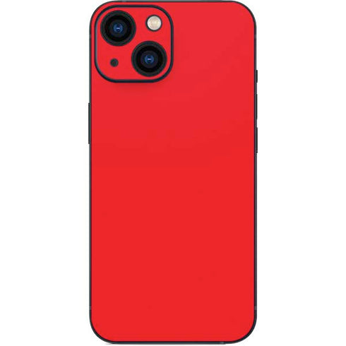 Red Solid iPhone 13 Mini Skin