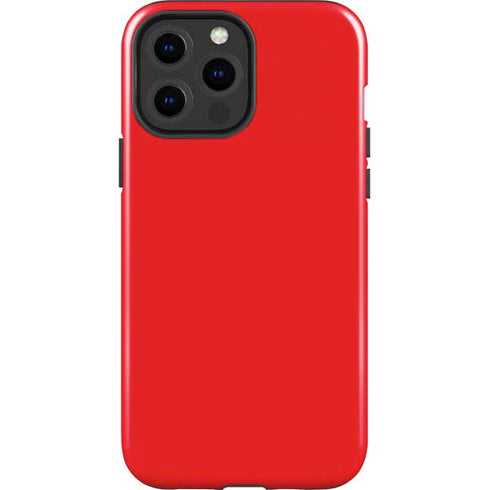 Red Solid iPhone 13 Pro Max Impact Case