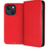 Red Solid iPhone 14 Folio Case